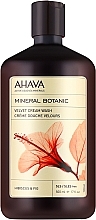 Крем для душа "Гибискус и Инжир" - Ahava Mineral Botanic Velvet Cream Wash Hibiscus & Fig — фото N1