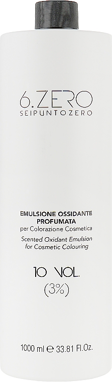 Окиснювальна емульсія - Seipuntozero Scented Oxidant Emulsion 10 Volumes 3% — фото N1