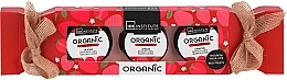 Парфумерія, косметика Набір - IDC Institute Organic Red Fruit Lip Trio (l/scrub/20ml + l/balm/20ml + l/butter/20ml)