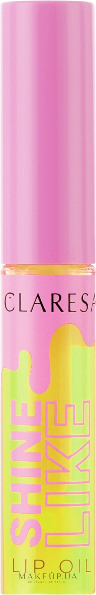 Масло для губ - Claresa Shine Like Lip Oil — фото 01 - Pineapple