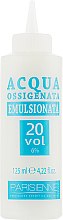 Парфумерія, косметика Емульсійний окислювач 20 Vol - Parisienne Acqua Ossigenata Emulsionata