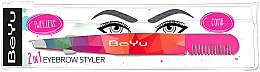 Духи, Парфюмерия, косметика Пинцет для бровей - BeYu Eyebrow 2in1 Styler