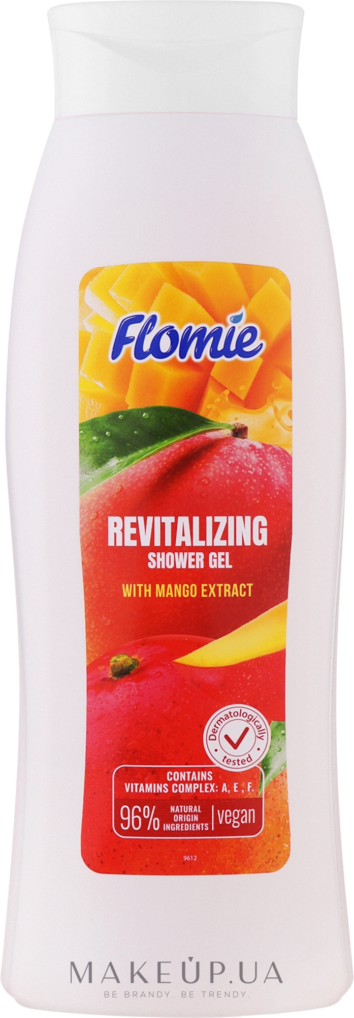 Гель для душу з екстрактом манго - Flomie Revitalizing Shower Gel — фото 750ml