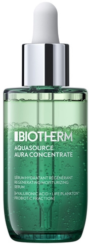 Двухфазная увлажняющая сыворотка для лица - Biotherm Aquasource Aura Concentrate — фото 50ml