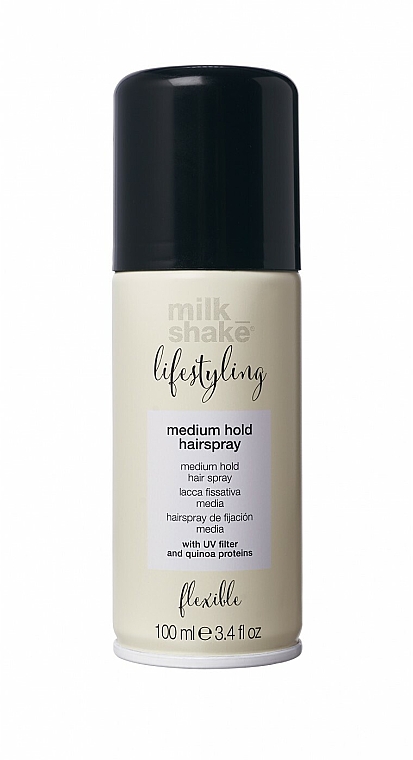 Лак для волосся середньої фіксації - Milk_Shake Lifestyling Hairspray Medium Hold — фото N3
