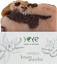 Мыло 100% натуральное "Кофе и ваниль" - Yeye Natural Coffee and Vanilla Soap  — фото N2