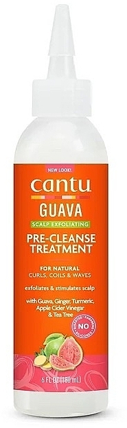 Відлущувальний засіб для шкіри голови - Cantu Guava & Ginger Pre-Poo Treatment — фото N1