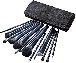 Набор кистей для макияжа, 15 шт. - Eigshow Makeup Brush Kit In Gift Box Tourmaline Blue — фото N1