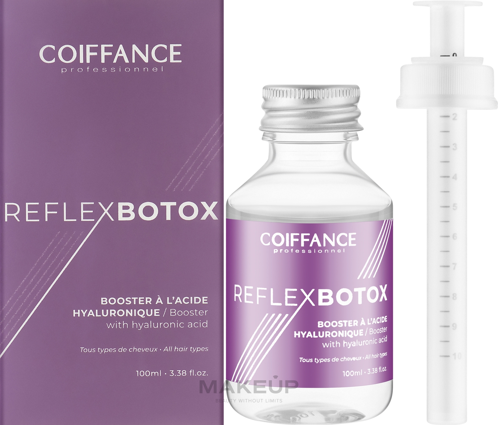 УЦІНКА Бустер для волосся з гіалуроновою кислотою - Coiffance Professionnel Reflexbotox Booster With Hyaluronic Acid * — фото 100ml