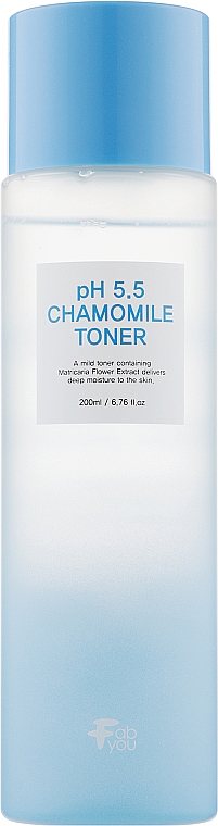 Тонер для обличчя з ромашкою - Fabyou pH 5.5 Chamomile Toner — фото N1