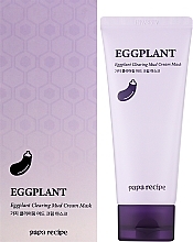 Очищувальна маска з екстрактом баклажана - Papa Recipe Eggplant Clearing Mud Cream Mask — фото N2