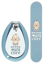 Духи, Парфюмерия, косметика Маникюрный набор - Beter Baby Minicure Duo Kit Blue