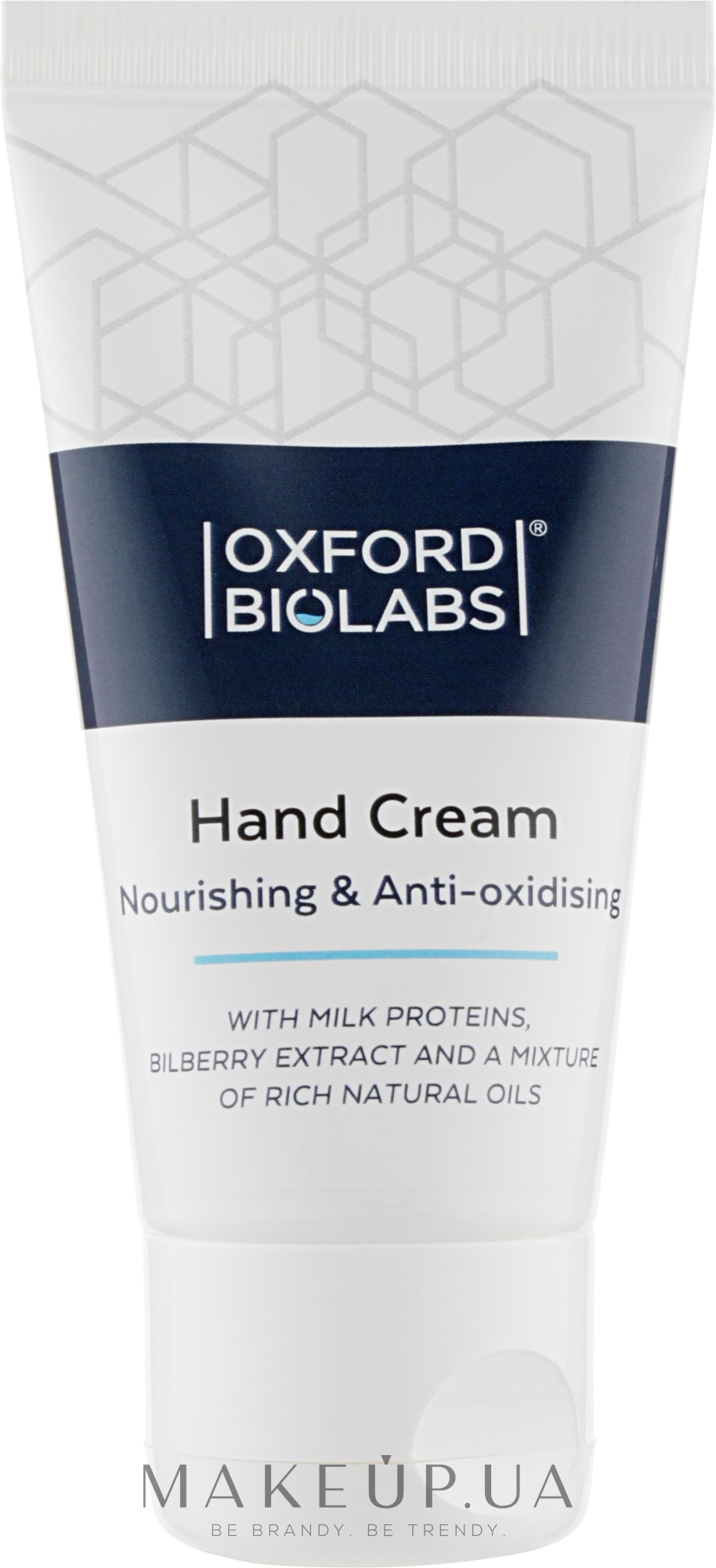 Крем для рук - Oxford Biolabs Nourishing & Anti-oxidising Hand Cream — фото 50ml