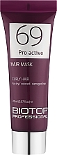 Парфумерія, косметика Маска для виткого волосся - Biotop 69 Pro Active Mask