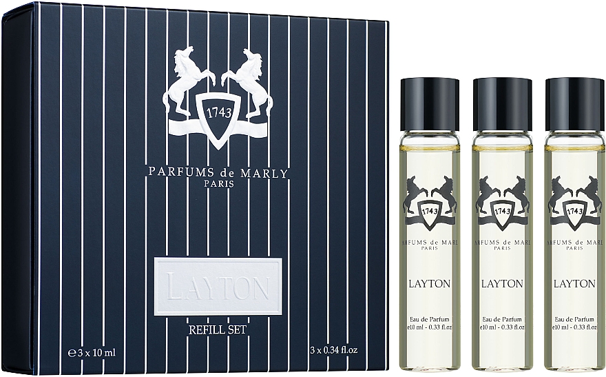 Parfums de Marly Layton - Набір (edp/3x10ml) — фото N1