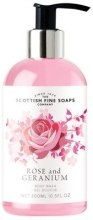 Духи, Парфюмерия, косметика Жидкое мыло для рук - Scottish Fine Soaps Rose & Geranium