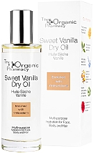 Парфумерія, косметика Суха олія для обличчя, тіла й волосся "Солодка ваніль" - The Organic Pharmacy Sweet Vanilla Dry Oil