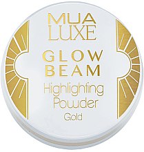 Духи, Парфюмерия, косметика Пудра-хайлайтер для лица - MUA Luxe Glow Beam Highlighting Powder