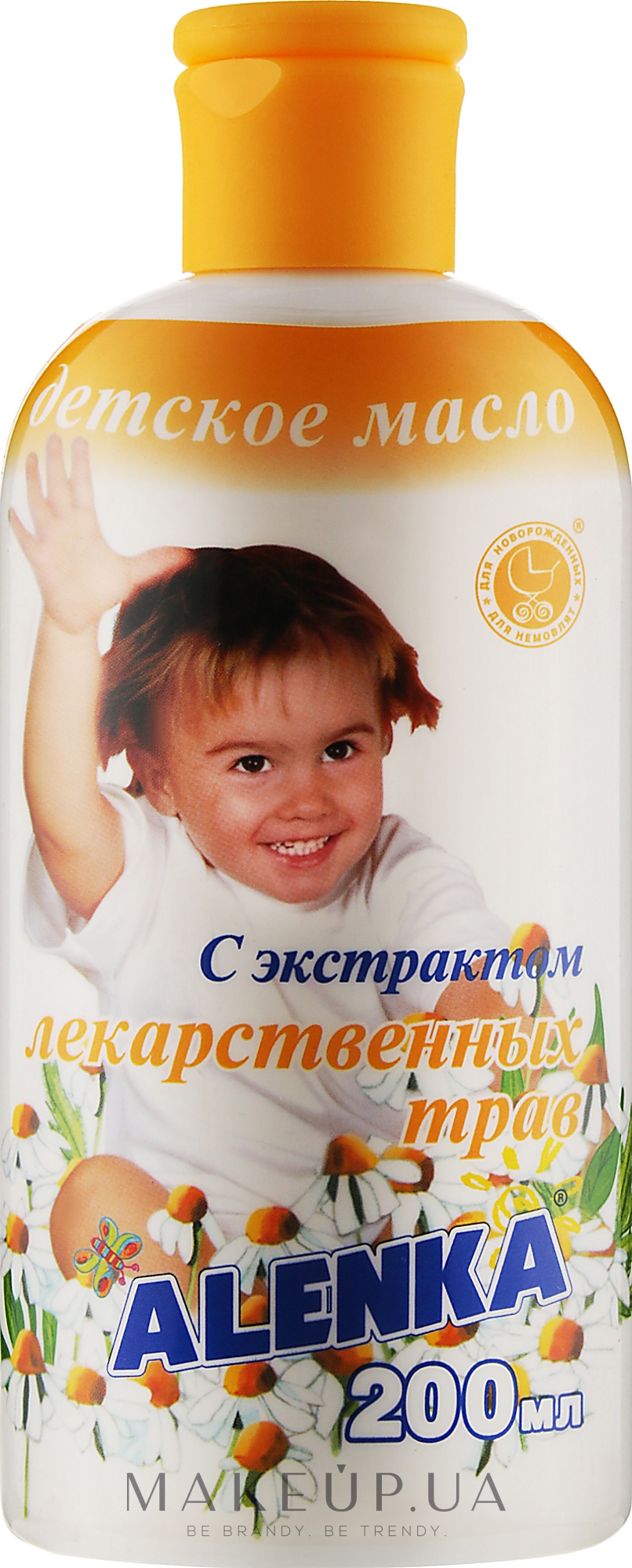 Детское масло с экстрактом лекарственных трав - Alenka — фото 200ml