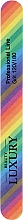 Парфумерія, косметика Пилка мінеральна для нігтів, кольорова, 120/180 - Beauty LUXURY