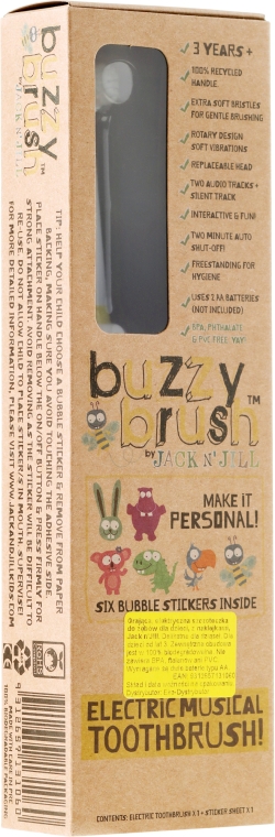 Детская электрическая зубная щетка "Buzzy Brush" - Jack N' Jill — фото N4