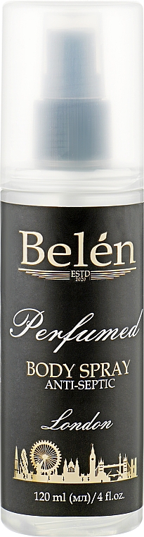 Спрей для тела "Лондон" - Belen Perfumed Body Spray Anti-Septic London