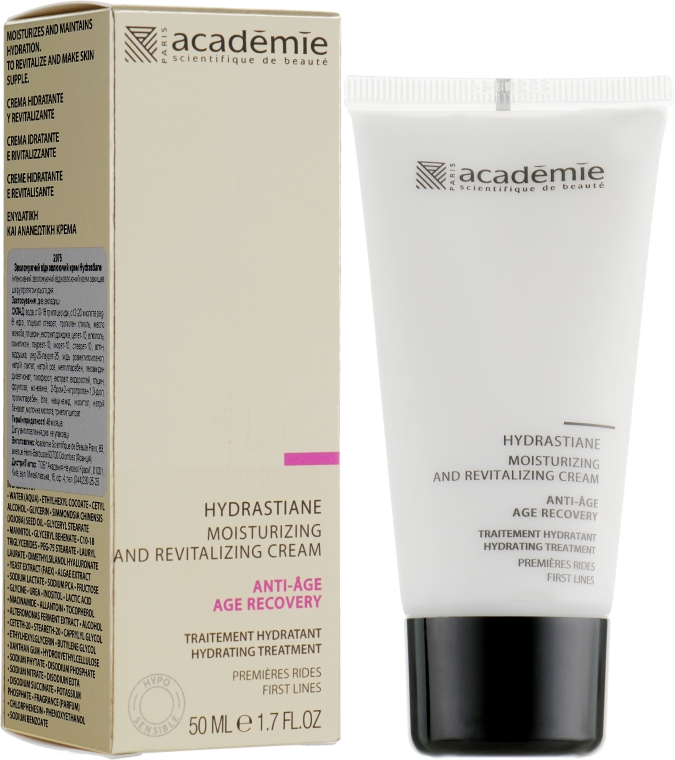 Увлажняющий восстанавливающий крем - Academie Age Recovery Hydrastiane Moisturizing & Revitalizing Cream