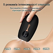 Фотоепілятор, чорний - Aimed Silk Skin Pro Ice Cooling IPL Intensed Pulse Light — фото N9