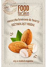 Парфумерія, косметика Живильна крем-маска для обличчя з мигдалем - Marion Food for Skin Cream Mask Nourishing Almond