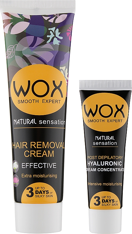 Крем для депиляции "Эффективный" - WOX Smooth Expert Hair Removal Cream Effective — фото N2