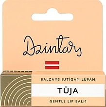 Бальзам для чувствительной кожи губ с аллантоином - Dzintars Tuja Gentle Lip Balm — фото N1