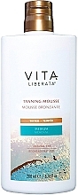 Пенка для автозагара - Vita Liberata Tinted Tanning Mousse Medium — фото N1