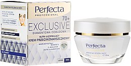 Духи, Парфюмерия, косметика Тонизирующий крем от морщин - Perfecta Exclusive Face Cream 70+