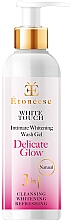 Освітлювальний гель для інтимної гігієни "Ніжне сяяння" - Etoneese White Touch Intimate Whitening Wash Gel Delicate Glow — фото N1