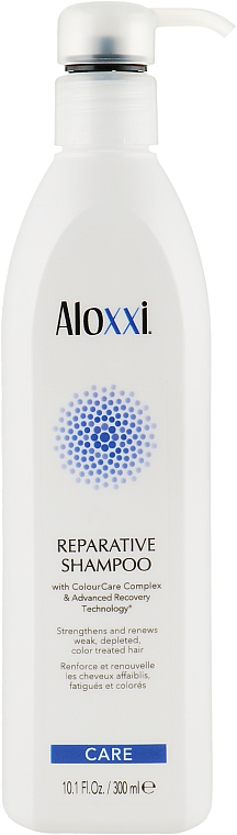 Восстанавливающий шампунь для волос - Aloxxi Reparative Shampoo — фото N1