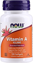 Духи, Парфюмерия, косметика Пищевая добавка "Витамин А" - Now Foods Vitamin A 10,000 IU Essential Nutrition