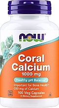 Кальцій у капсулах, 100 шт. - Now Foods Coral Calcium — фото N1