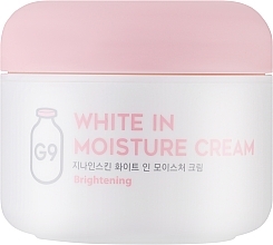 Парфумерія, косметика Освітлювальний зволожувальний крем - G9Skin White In Moisture Cream