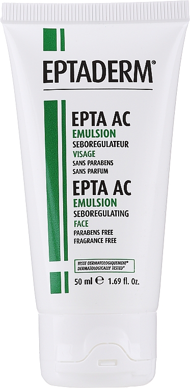 Эмульсия для жирной кожи лица - Eptaderm Epta AC Matifying Emulsion — фото N2