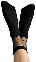 Шкарпетки жіночі "Bibbi", nero - Veneziana — фото N1