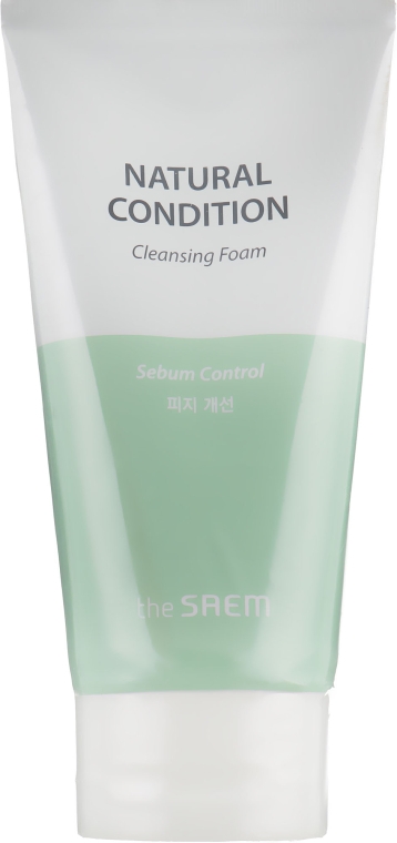 Пінка для вмивання себум-контроль - The Saem Natural Condition Cleansing Foam Sebum Controlling