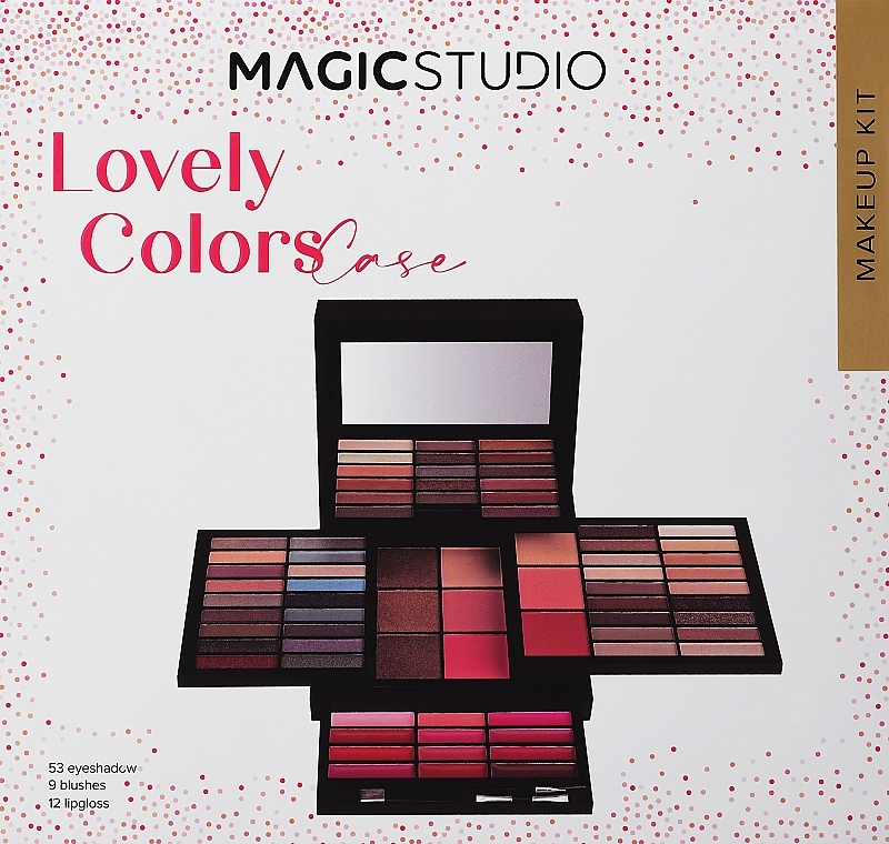 Палетка для макияжа - Magic Studio Lovely Colors Case — фото N3