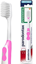 Зубна щітка "Інтердентал", рожева - Parodontax Interdental — фото N2
