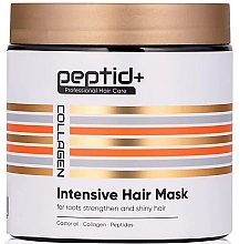 Духи, Парфюмерия, косметика Интенсивная маска для волос с коллагеном - Peptid+ Collagen Intensive Hair Mask