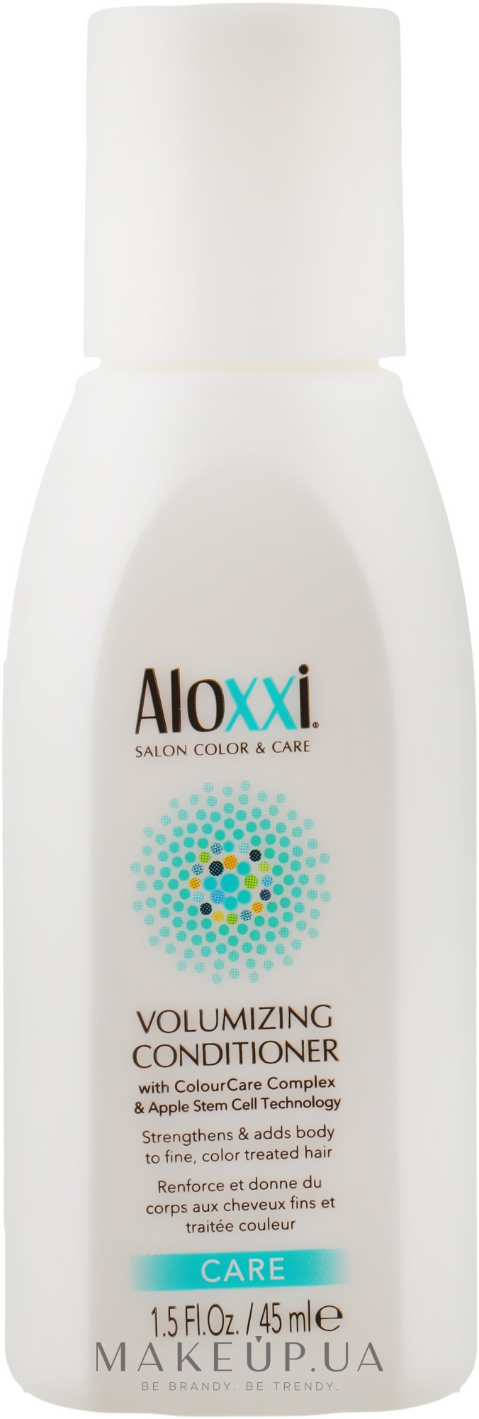 Кондиціонер для створення об'єму волосся - Aloxxi Volumizing Conditioner (міні) — фото 45ml