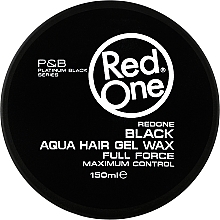 Духи, Парфюмерия, косметика Воск для волос на водной основе - Red One Aqua Hair Gel Wax Full Force Black