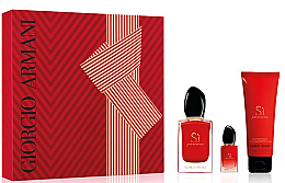 Парфумерія, косметика Giorgio Armani Si Passione - Набір (edp/50ml + edp/7ml + b/lot/75ml)