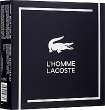 Парфумерія, косметика Lacoste L'Homme - Набір (edt/50ml + sh/gel/50ml)