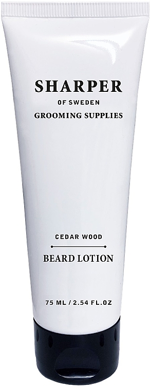 Лосьйон для бороди - Sharper of Sweden Cedar Wood Beard Lotion — фото N1