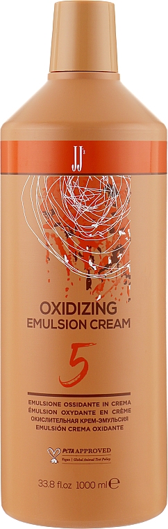 Окислительная крем-эмульсия 5VOL 1.5% - JJ's Oxidizing Emulsion Cream — фото N3